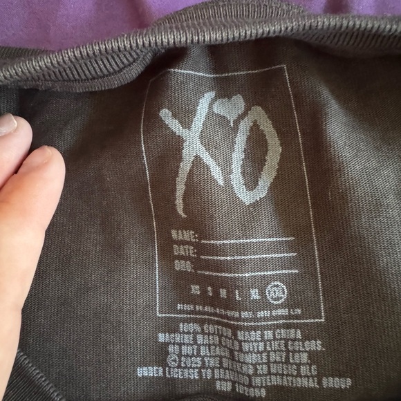 The Weeknd Black Graphic Tee - Picture 3 of 4